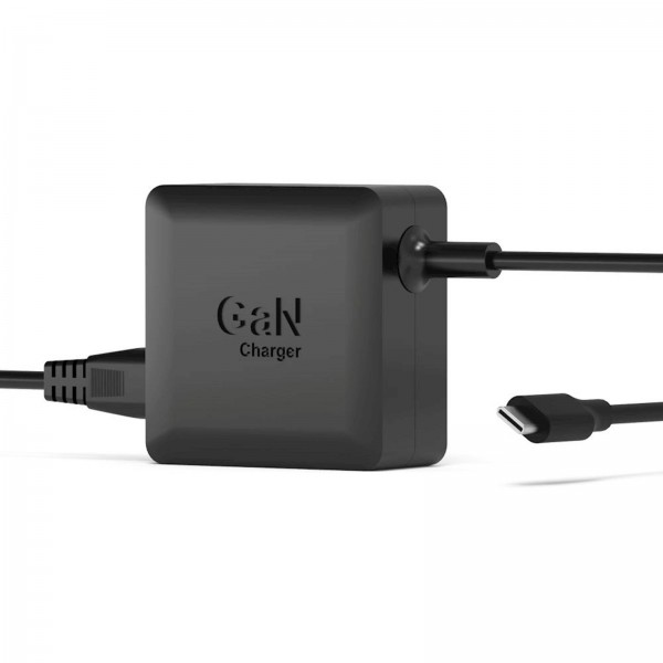 Napajalnik Port GaN 65W, Tip C, AC kabel EU Napajalnik Port GaN 65W, Tip C, AC kabel EU