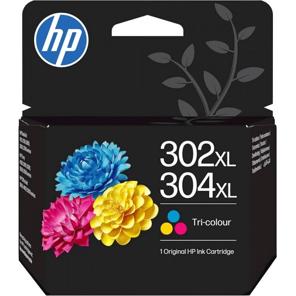 ČRNILO HP BARVNO 302XL/304XL ZA DeskJet 1110, 2130, 2600, 3630, 3700 series