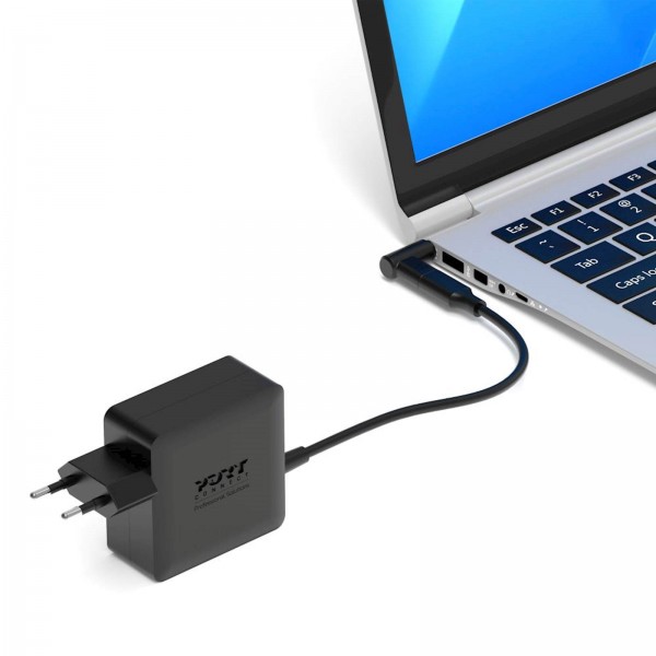 Napajalnik PORT GaN 65W plug in univerzalni EU Napajalnik PORT GaN 65W plug in univerzalni EU