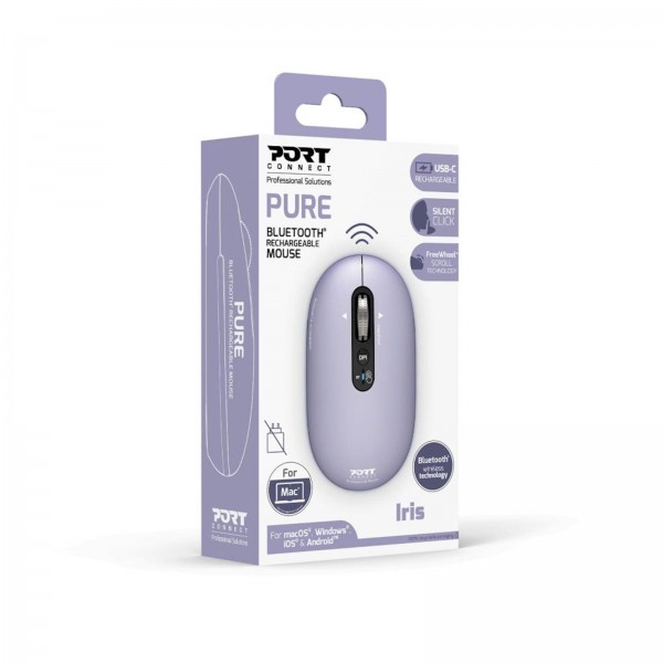 Miška PORT Bluetooth Pure Mac Iris Miška PORT Bluetooth Pure Mac Iris