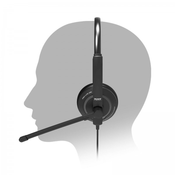 Slušalke stereo PORT USB z mikrofonom, žične Slušalke stereo PORT USB z mikrofonom, žične