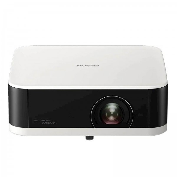 Diamantno bel Epson Lifestudio Pop EF-61W, prenosni projektor Smart, Sound by Bose, Google TV, Full