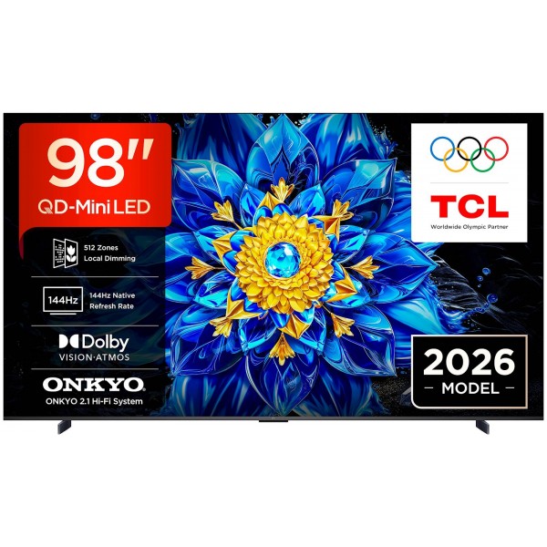 TCL 98 Premium QD-Mini LED TV 98P8L