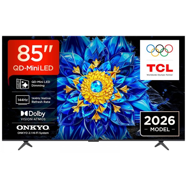 TCL 85 Premium QD-Mini LED TV 85P8L