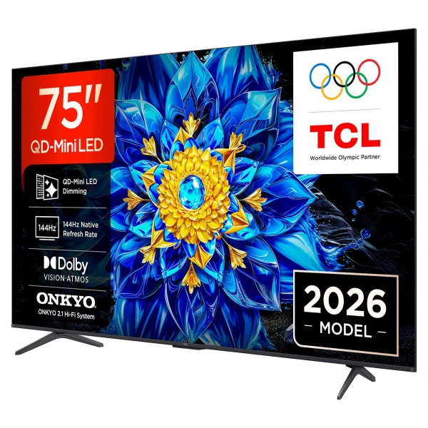 TCL 75 Premium QD-Mini LED TV 75P8L