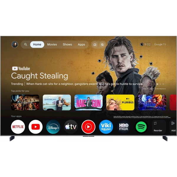 TCL 98 PREMIUM SQD-Mini LED TV 98C8L