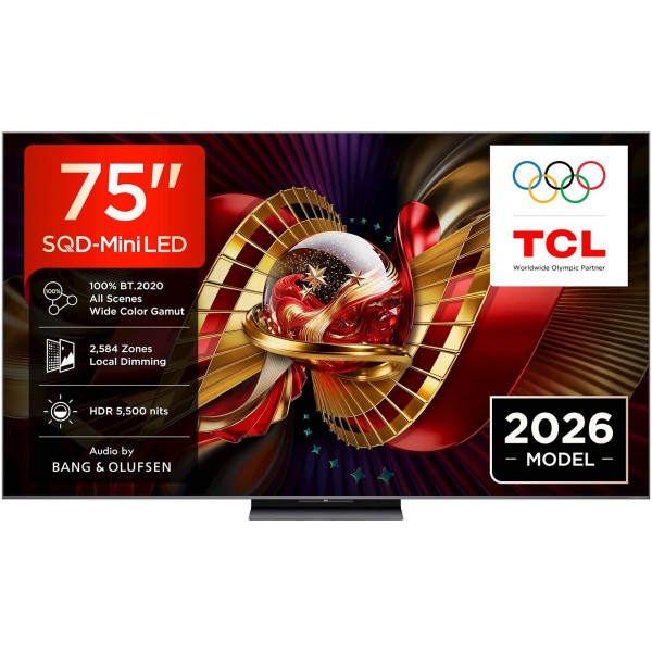 TCL 75 PREMIUM SQD-Mini LED TV 75C8L