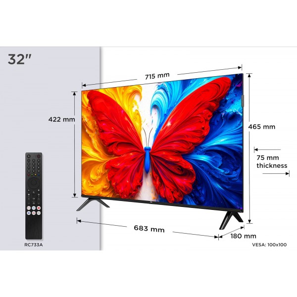 TCL 32 QLED TV 32S5L