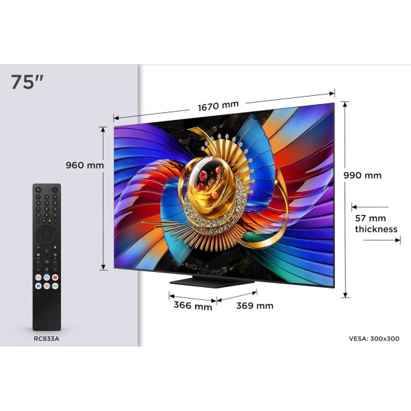TCL 75 Premium SQD-Mini LED TV 75Q7D Pro TCL 75 Premium SQD-Mini LED TV 75Q7D Pro