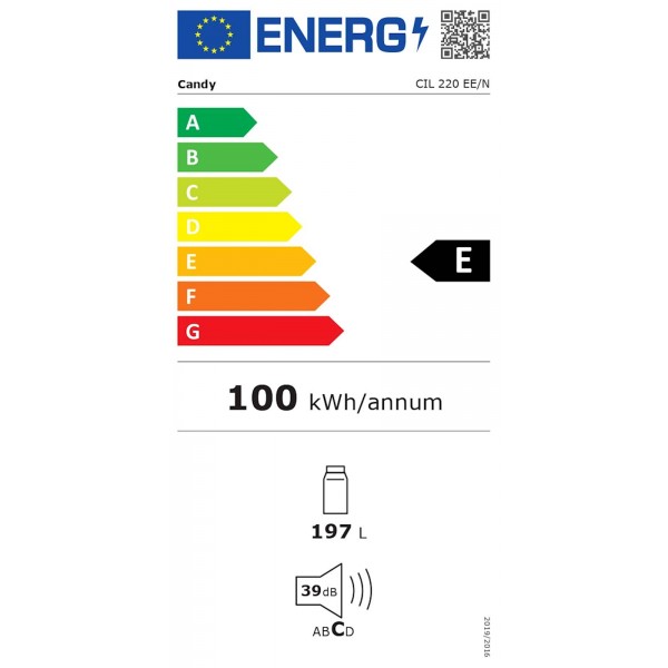 Vgr. hladilnik CANDY CIL 220 EE/N, 122 cm Vgr. hladilnik CANDY CIL 220 EE/N, 122 cm