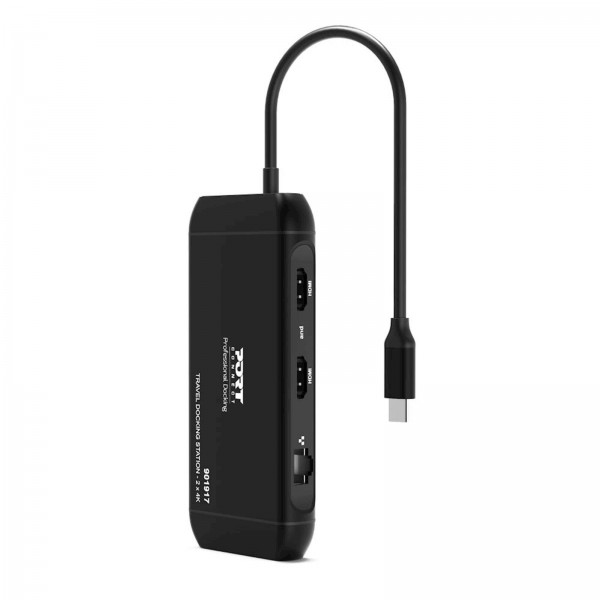 POLNILNA POSTAJA PORT TIP C TRAVEL 2X4K PD 100W (HDMI 2x) POLNILNA POSTAJA PORT TIP C TRAVEL 2X4K PD 100W (HDMI 2x)