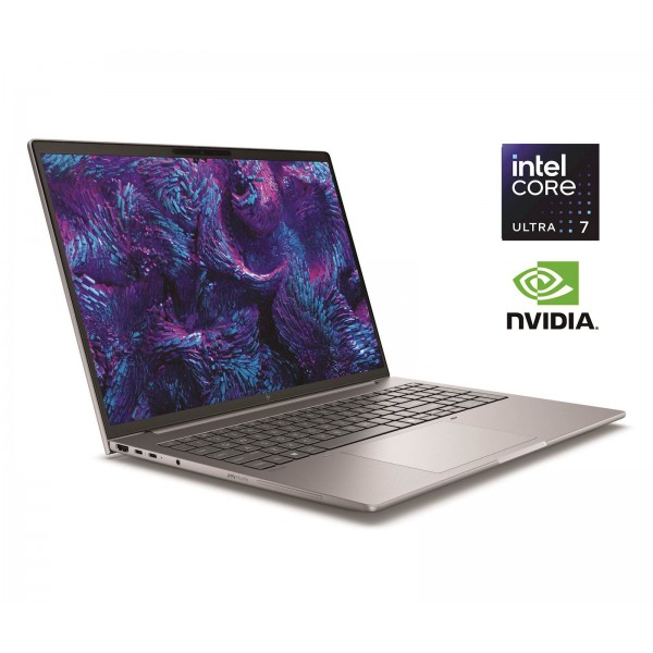 Prenosnik HP ZBook 8 G1i 16 U7-255H/32GB/SSD 1TB/16''WQUXGA/IR/RTX A500 Ada 4GB/W11Pro