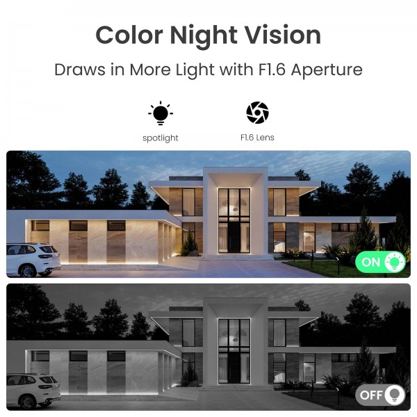 Reolink IP Kamera Elite Series W740, 8MP, 4K, vidno polje 180°, 24/7 snemanje, 30m IR, Ai zaznavanje