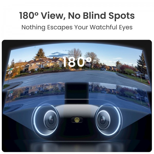 Reolink IP Kamera Elite Series W740, 8MP, 4K, vidno polje 180°, 24/7 snemanje, 30m IR, Ai zaznavanje