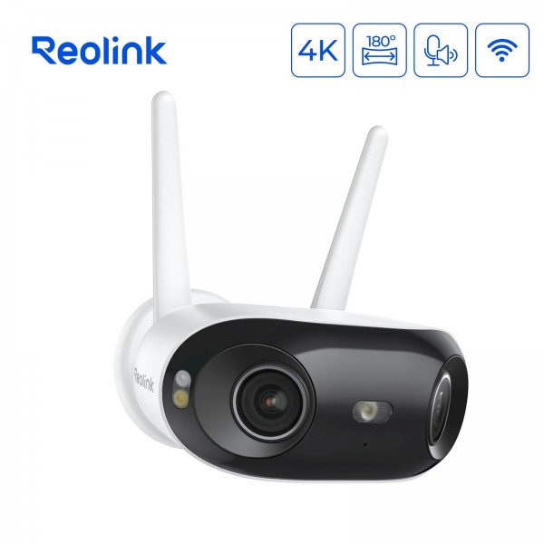 Reolink IP Kamera Elite Series W740, 8MP, 4K, vidno polje 180°, 24/7 snemanje, 30m IR, Ai zaznavanje