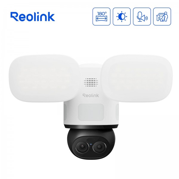 Reolink Ip Kamera TrackFlex Floodlight F850W, 8MP, 4K, 3000 lumnov reflektor, 30M IR, 6x zoom, Ai