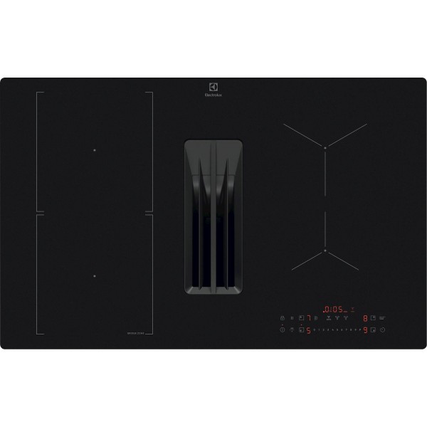 Vgr. plošča Electrolux z integrirano napo ECC83410CT, Saphir Matt