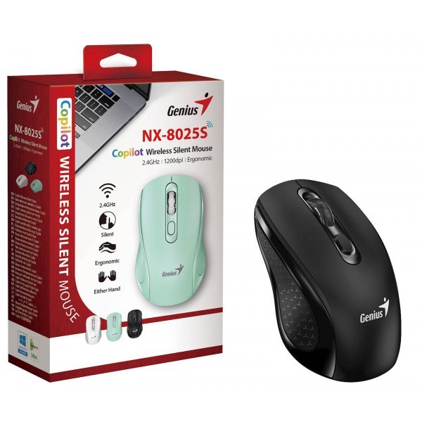 Miška Genius NX-8025S AI črna Miška Genius NX-8025S AI črna