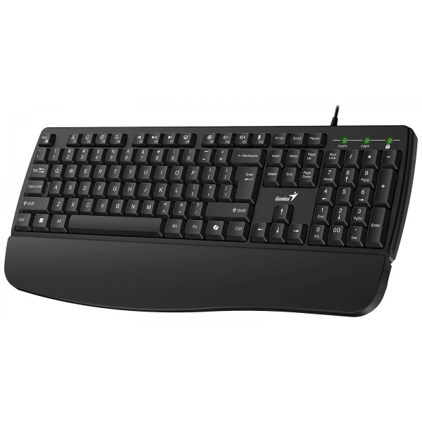 Tipkovnica Genius KB-123,PR,AI,BLK,SER,USB