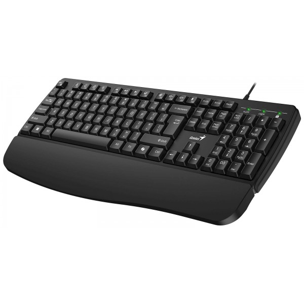 Tipkovnica Genius KB-123,PR,AI,BLK,SER,USB