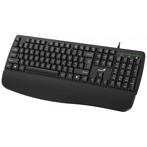 Tipkovnica Genius KB-123,PR,AI,BLK,SER,USB