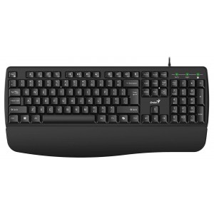 Tipkovnica Genius KB-123,PR,AI,BLK,SER,USB