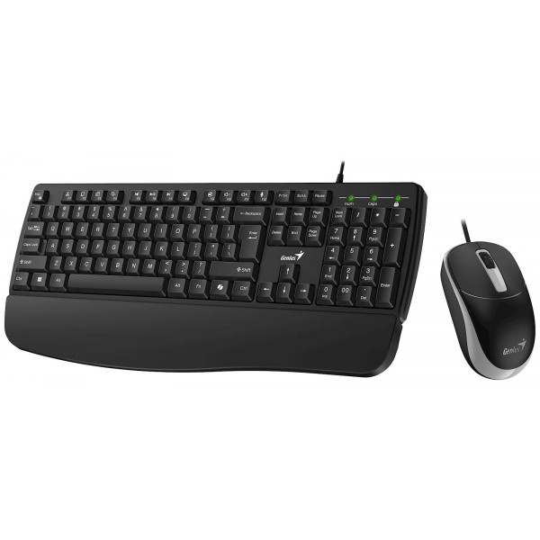 Tipkovnica Genius KB-123,PR,AI,BLK,SER,USB