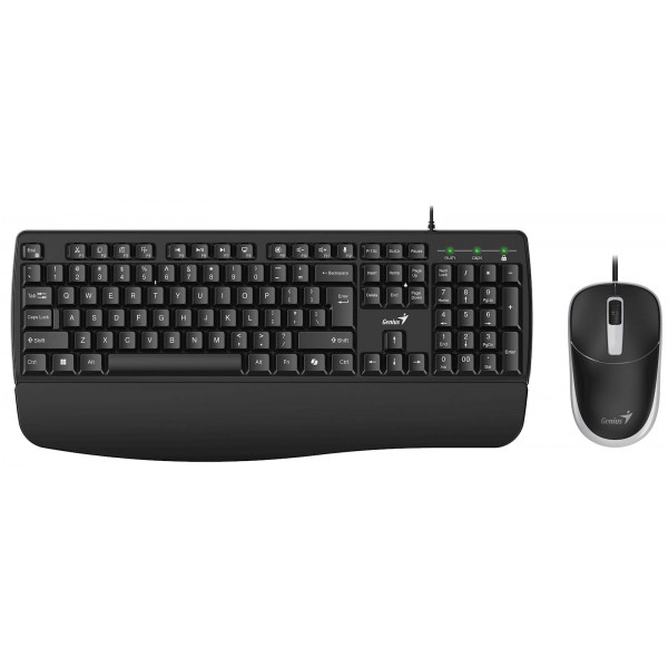 Tipkovnica Genius KM-123,PR,BLK,SER,USB
