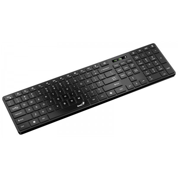 Tipkovnica Genius SlimStar 7250BT,AI,SER,BLK,BT+2.4GHZ,KB