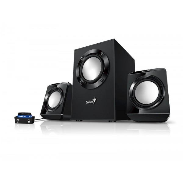 Zvočniki Genius SW-2.1 300 II,Black,EU,100-240V Zvočniki Genius SW-2.1 300 II,Black,EU,100-240V