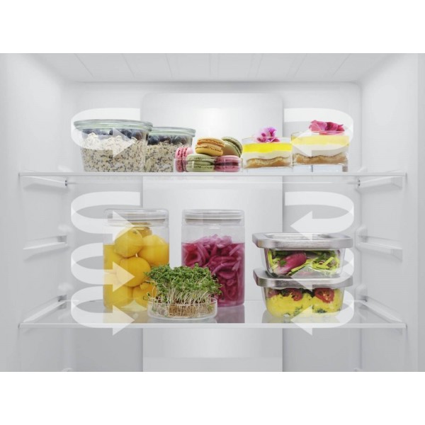 Ameriški hladilnik Electrolux EAT6ME53U0, srebrna Ameriški hladilnik Electrolux EAT6ME53U0, srebrna