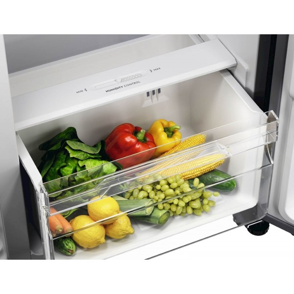 Ameriški hladilnik Electrolux EAT6ME53E0, črno steklo