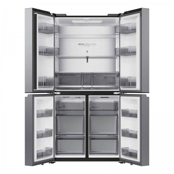 Hladilnik HAIER HCR59F18DNMM, 182,5 cm, D, 706 l, 4-vratni, Inox Hladilnik HAIER HCR59F18DNMM, 182,5 cm, D, 706 l, 4-vratni, Inox