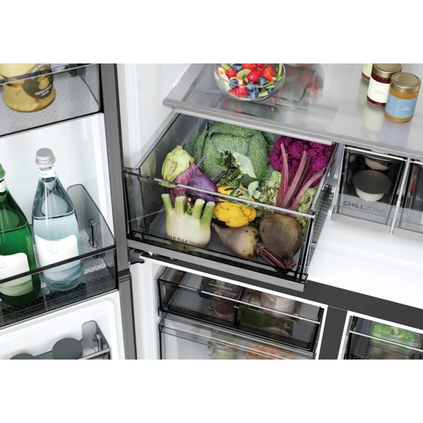Hladilnik HAIER HCR59F18DNMM, 182,5 cm, D, 706 l, 4-vratni, Inox Hladilnik HAIER HCR59F18DNMM, 182,5 cm, D, 706 l, 4-vratni, Inox