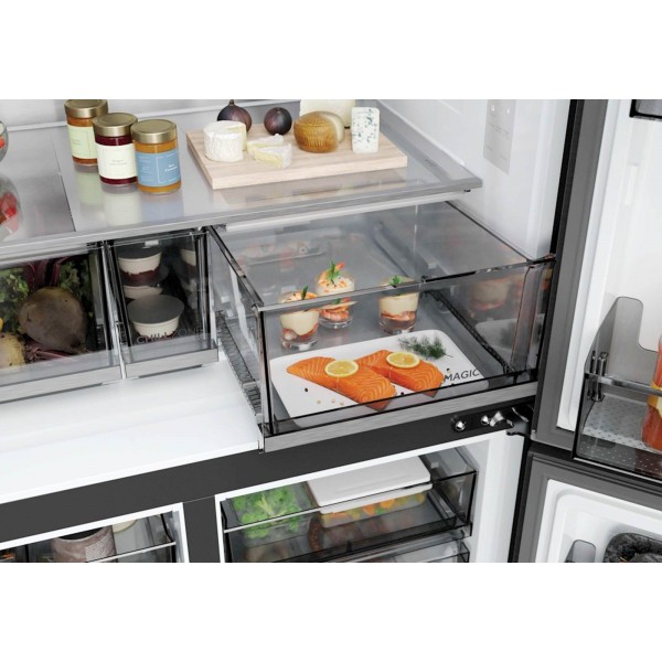 Hladilnik HAIER HCR59F18DNMM, 182,5 cm, D, 706 l, 4-vratni, Inox Hladilnik HAIER HCR59F18DNMM, 182,5 cm, D, 706 l, 4-vratni, Inox