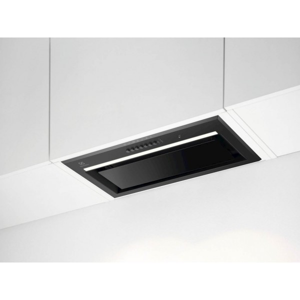Popolnoma vgradna napa Electrolux LFG825K, črna, 54 cm