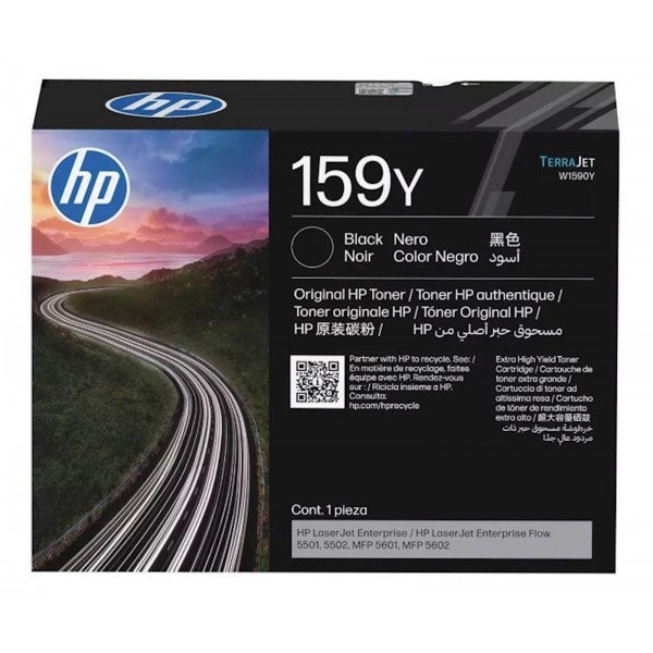 TONER HP 159Y ČRN ZA LJ ENTERPRISE 5501, 5502 MFP 5601, 5602  26.000 STRANI