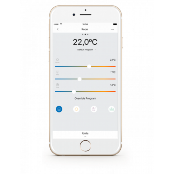 MILL konvekcijski radiator jeklo Wi-Fi 1200W CO1200WIFI3