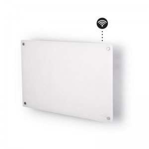MILL panelni konvekcijski radiator Wi-Fi 600W steklo GL600WIFI3