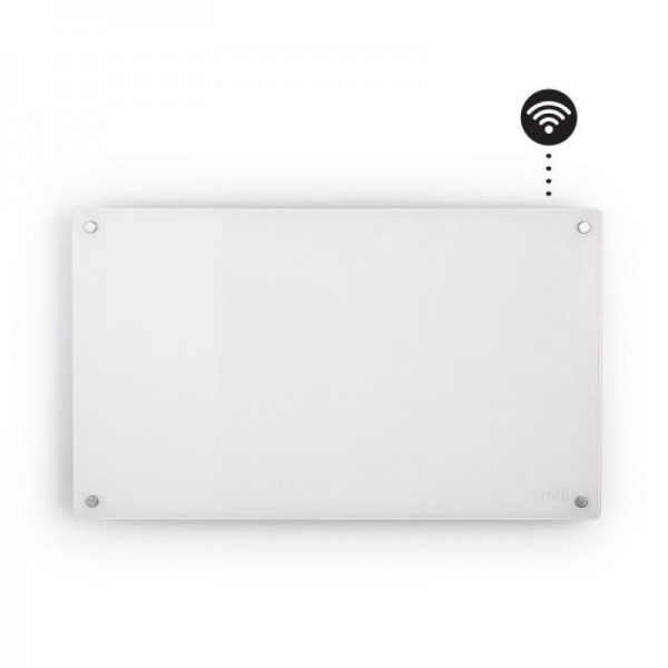 MILL panelni konvekcijski radiator Wi-Fi 600W steklo GL600WIFI3