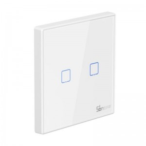 SONOFF brezžično pametno stensko stikalo 433MHz dvojno T2EU2C-RF