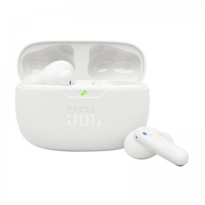 JBL Wave Beam 2 brezžične slušalke z mikrofonom, bele