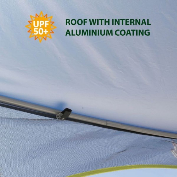 BRUNNER paviljon Medusa II 0102034N.C30 300x300 cm zelen