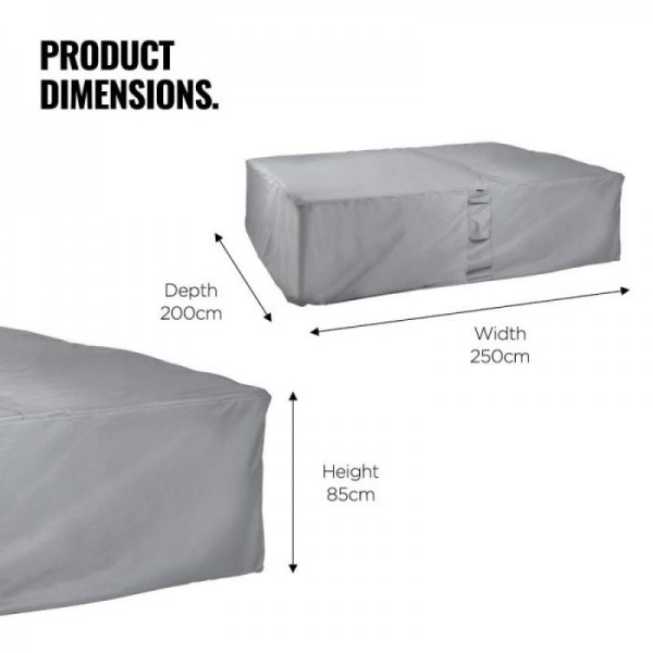 VonHaus Prevleka za vrtno pohištvo (V) 85 cm x (Š) 250 cm