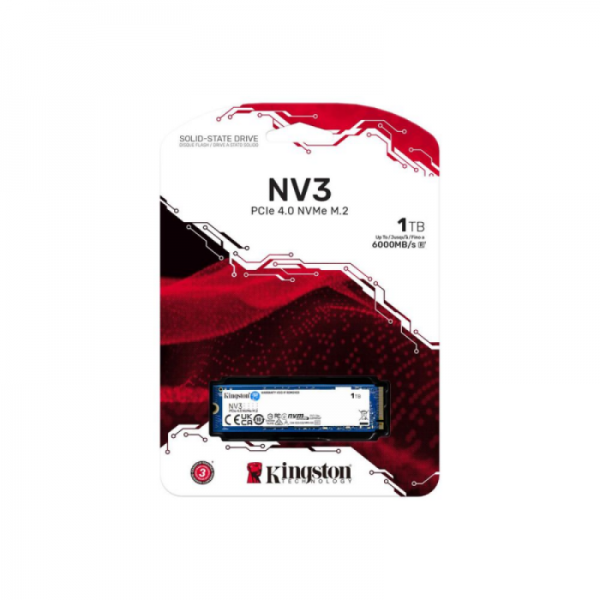 Kingston 1TB M.2 2280 PCIe 4.0 NvME SSD Kingston 1TB M.2 2280 PCIe 4.0 NvME SSD