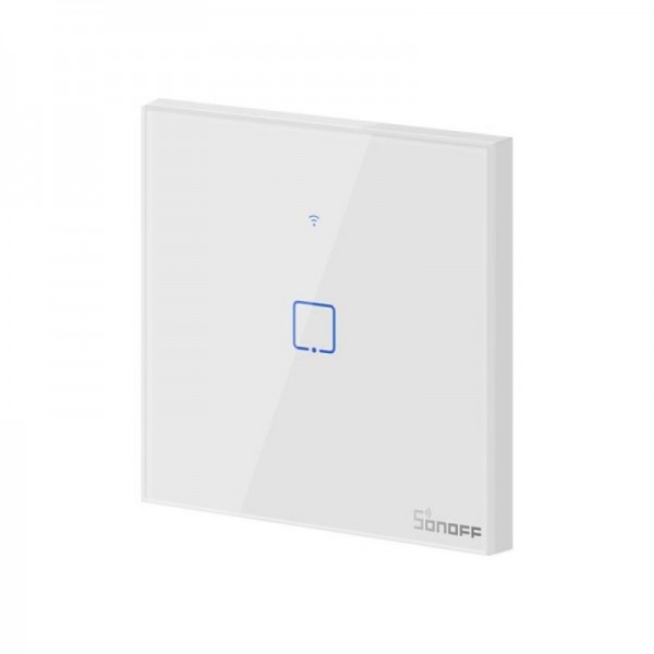 SONOFF pametno stensko stikalo Wi-Fi + RF433 enojno T1EU1C-TX