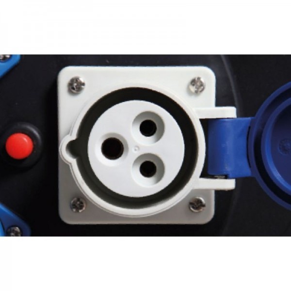 BRUNNER Drummer Rubber (3 x 2,5 mm) 25 m – CEE + 4 Schuko