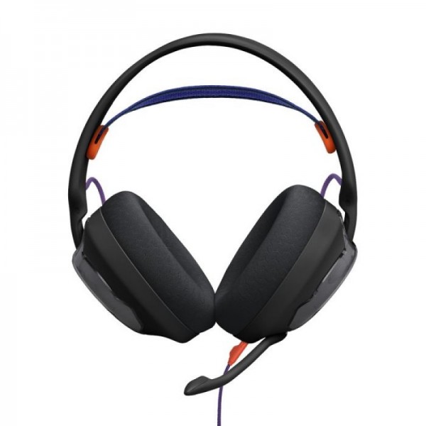 JBL Quantum 250 žične naglavne gaming slušalke, črne