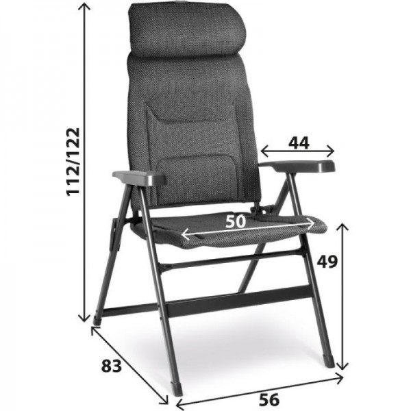 BRUNNER Aravel Vitachic H2L M stol za kampiranje BRUNNER Aravel Vitachic H2L M stol za kampiranje