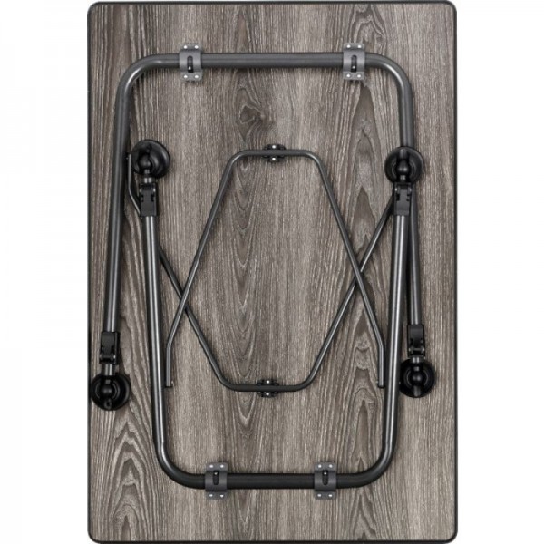 BRUNNER Linear Greywood 115 miza za kampiranje sivo črna